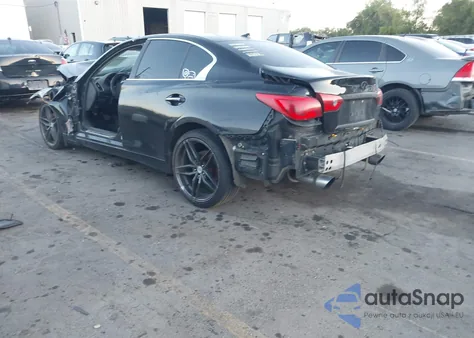 2017 Infiniti Q50 3.0T Premium from USA, damaged, VIN JN1EV7AR6HM830356